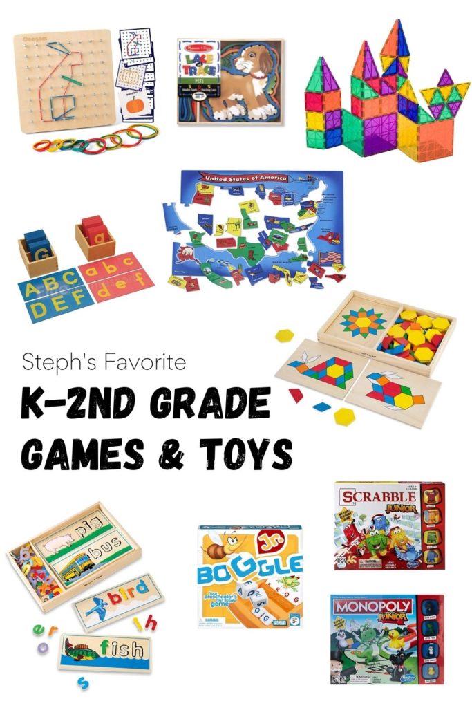 Early elementary games & toys