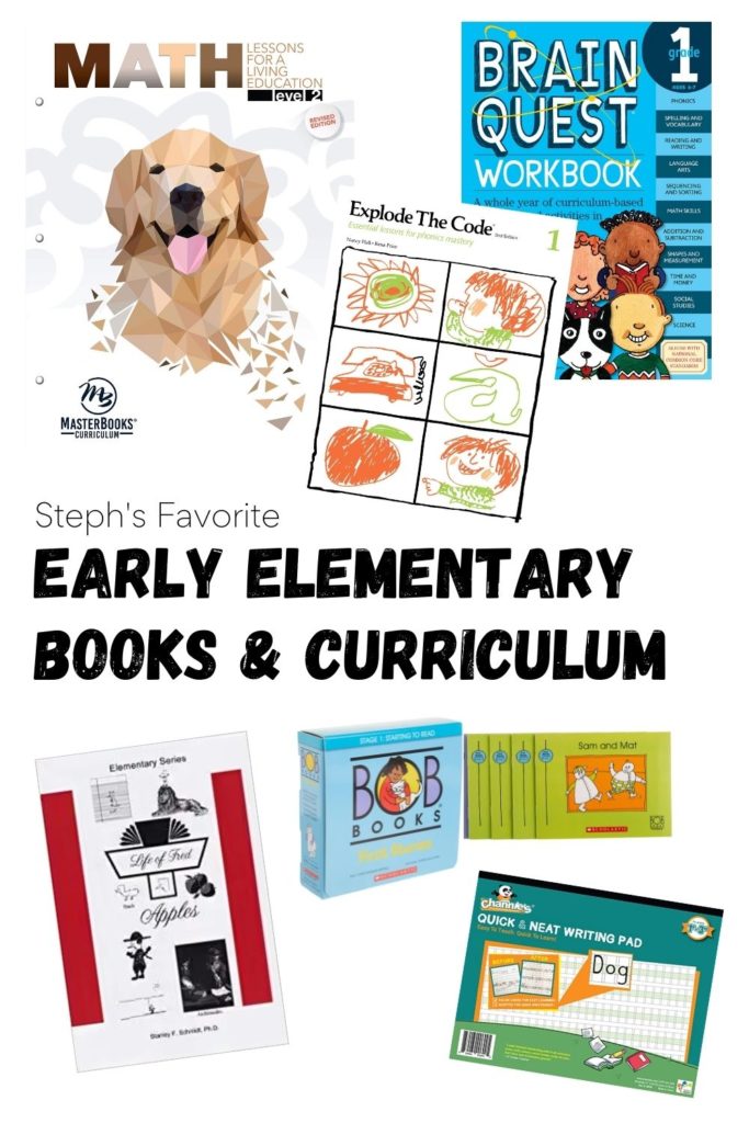 Early elementary curriculum