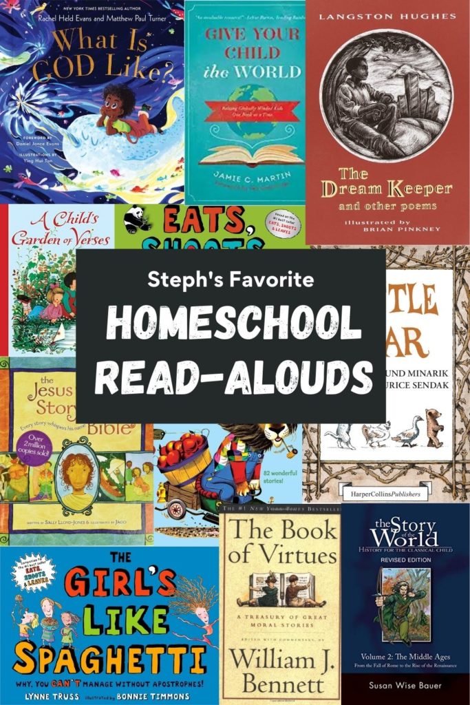 homeschool read alouds for Morning Time