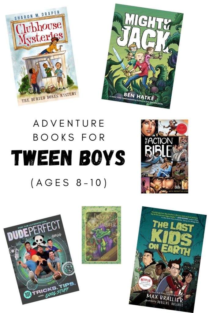 books for younger tween boys